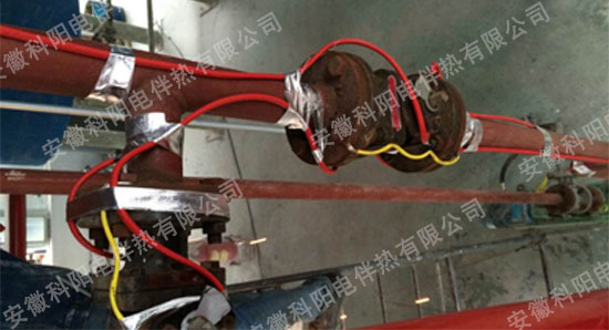 自限温电伴热带施工图
